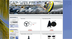 Desktop Screenshot of capweb.srv264.sd-france.net