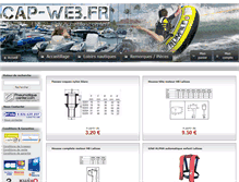 Tablet Screenshot of capweb.srv264.sd-france.net